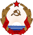 Emblem of the Latvian SSR