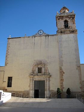 Façana església de Torreblanca.JPG