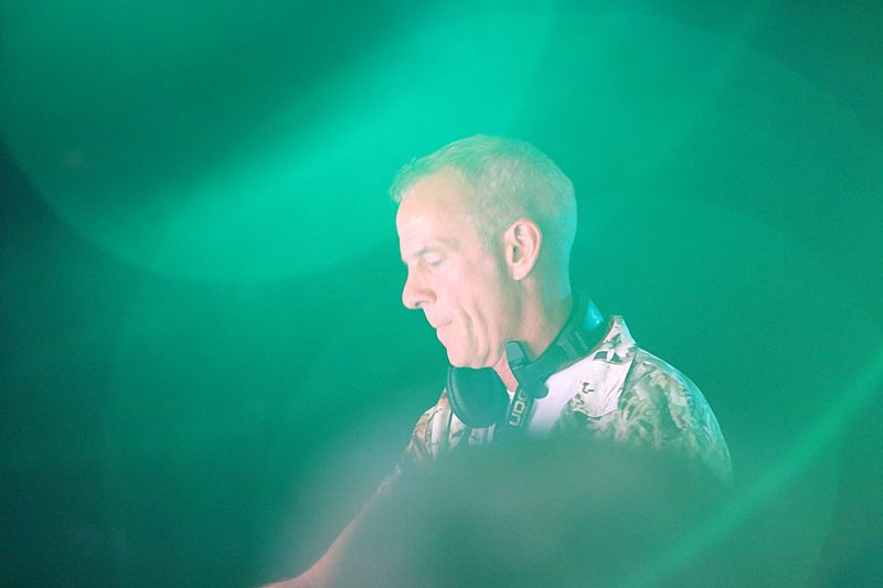 Fatboy Slim Maceos Bar Glastonbury 2013