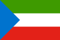 Flag of Equatorial Guinea (without coat of arms)