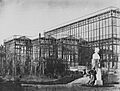 Hanfstaengl, Franz - Der Glaspalast im Rohbau (2) (Zeno Fotografie)