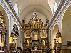 Interior of the Church of San Lorenzo, Pamplona 01