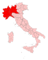 Italian NUTS1 NorthWest