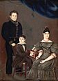 Juan Manuel de Rosas, Encarnación Ezcurra y su hijo Juan