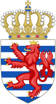 Escudo de armas reducido de Luxemburgo