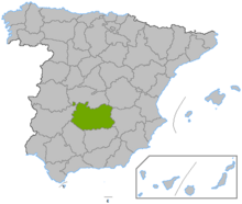 Archivo:Localización provincia de Ciudad Real
