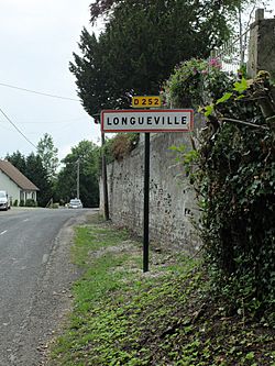 Longueville (Pas-de-Calais) - Panneau d'entrée.JPG