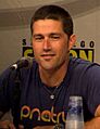 Matthew Fox at 2008 Comic Con crop