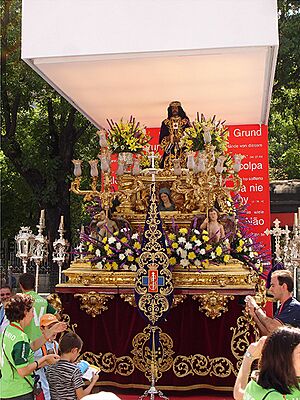 Archivo:Paso de Jesús Nazareno (medinaceli), de la Archicofradía homónina de Madrid