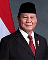 Prabowo Subianto 2024 official portrait