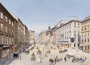 Archivo:Raimund von Stillfried-Rathenitz Der Hohe Markt in Wien 1898
