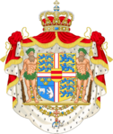 Royal coat of arms of Denmark (1972–2024).svg