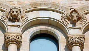 Archivo:Saint Mary Church, Castelldefels, Barcelona, Catalonia, Spain