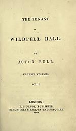 Archivo:The Tenant of Wildfell Hall