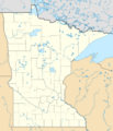 USA Minnesota location map