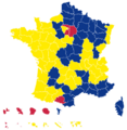 Élection présidentielle de 2022 par département T1