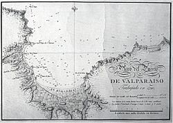 Archivo:1790 - Plano del Puerto de Valparaiso Trabajado en 1790