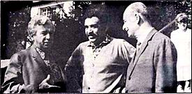 Archivo:Adonias Filho, Jorge Amado, Gabriel Garcia Marquez