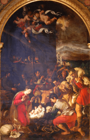 Archivo:Angelo Nardi (1620) Adoración de los pastores