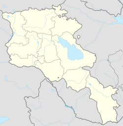 Ereván ubicada en Armenia