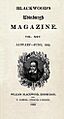 Blackwood's Edinburgh Magazine XXV 1829