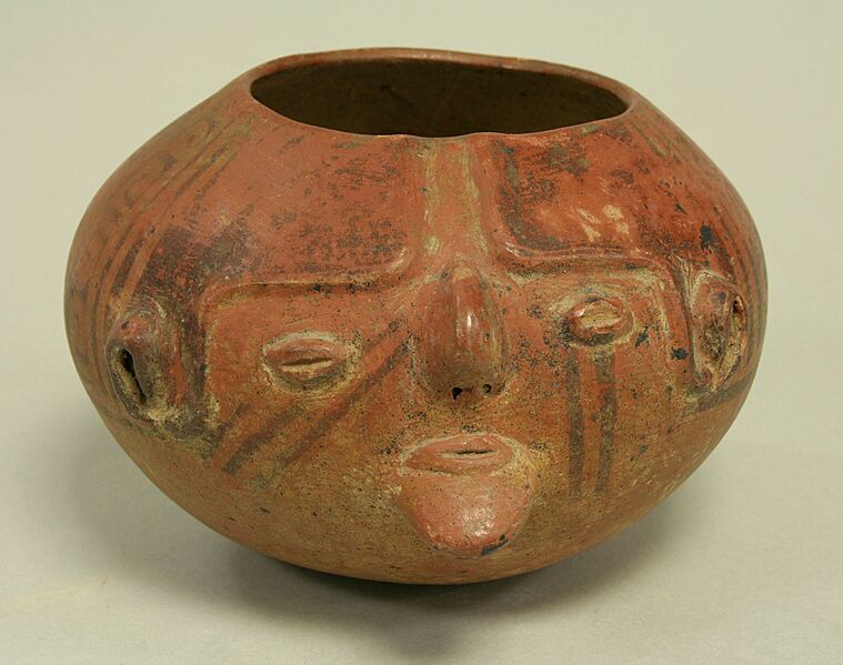 Bowl with Face MET 1980.34.41