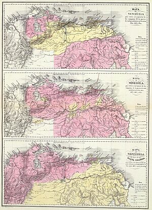 Archivo:Campañas de independencia en Venezuela 1813-19