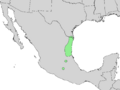 Citharexylum berlandieri range map 3