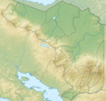 Costa Rica Alajuela relief map