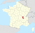 Département 69 in France 2016