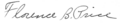 Florence price signature