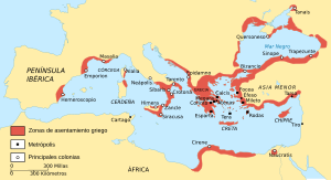 Archivo:Greek Colonization Archaic Period-es