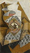 Juan Gris - La bouteille d'anis - Google Art Project