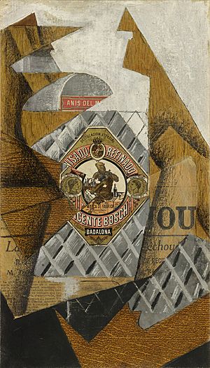 Archivo:Juan Gris - La bouteille d'anis - Google Art Project