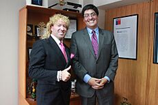 Archivo:LONARDO FARKAS Y PEDRO HUICHALAF (2015)
