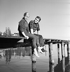 Archivo:Liv Ullmann og Hugo Frank Wathne