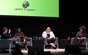 Archivo:Lovett Or Leave It - Lovett, Hughes, West, Oluo 2