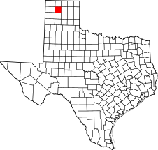 Map of Texas highlighting Moore County.svg
