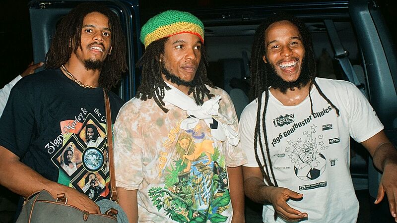 Marley Brothers... Stephen, Robbie, Ziggy