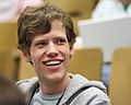 Moot smiling at ROFLCon II