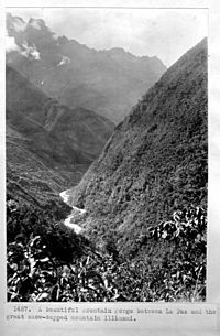 Archivo:Mountain gorge near La Paz, Bolivia. (5664758159)