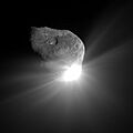 NASA's Deep Impact mission impacted comet Tempel 1 on July 4, 2005