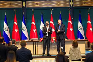 Archivo:Nayib Bukele and Recep Tayyip Erdoğan