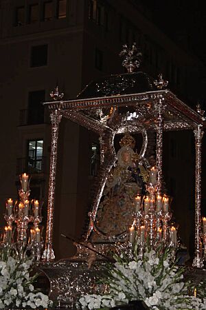 Archivo:Ntra. Sra. de la Consolación de Utrera en la Magna de Sevilla 2024 1