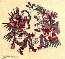 Archivo:Quetzalcoatl and Tezcatlipoca
