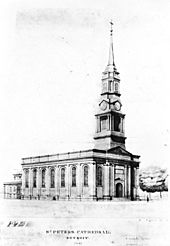 Archivo:Saints Peter and Paul Church Detroit original plan