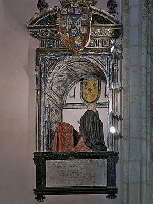 Archivo:Sepulcro de María Alonso Coronel, Monasterio de San Isidoro del Campo (Santiponce)