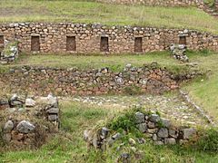 Sondor Archaeological site - walls