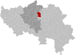 Soumagne Liège Belgium Map.svg