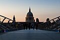 St Paul Cathedral Sunset 01